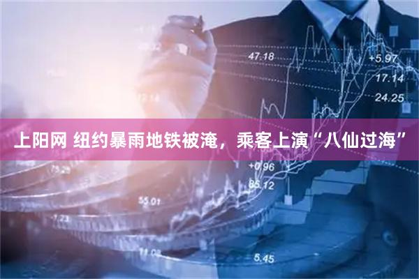 上阳网 纽约暴雨地铁被淹，乘客上演“八仙过海”