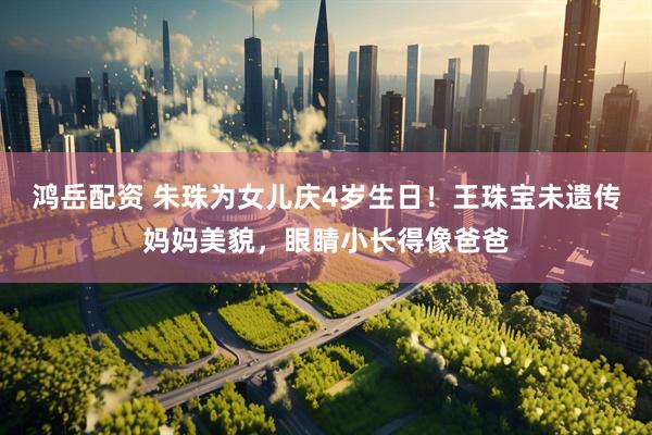 鸿岳配资 朱珠为女儿庆4岁生日！王珠宝未遗传妈妈美貌，眼睛小长得像爸爸